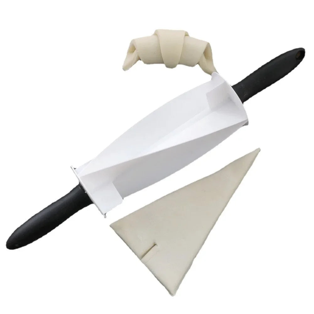 Afralia™ Croissant Bread Wheel Cutter for Baking & Kitchen - Bakery Tools