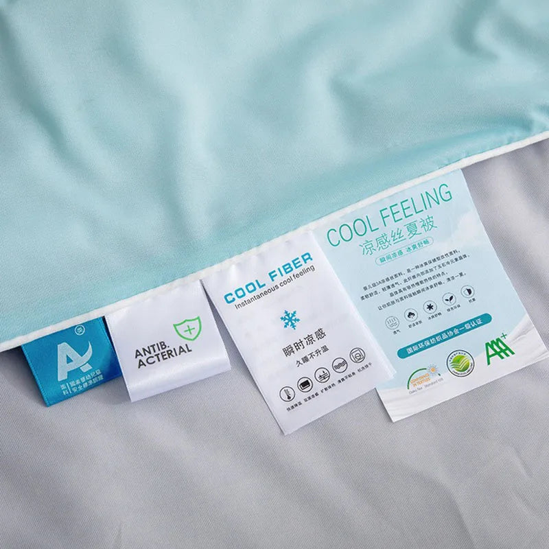 Afralia™ Summer Cooling Quilted Blanket for Hot Sleepers