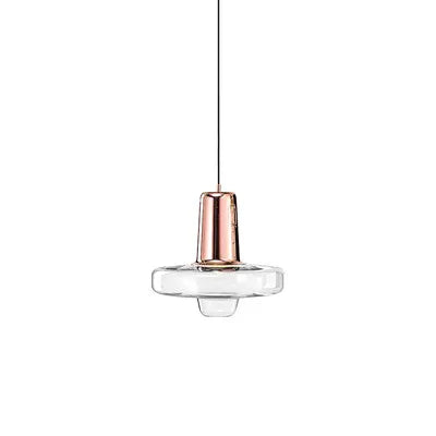 Afralia™ Glass Pendant Light: Nordic Minimalist Design for Restaurant Decor
