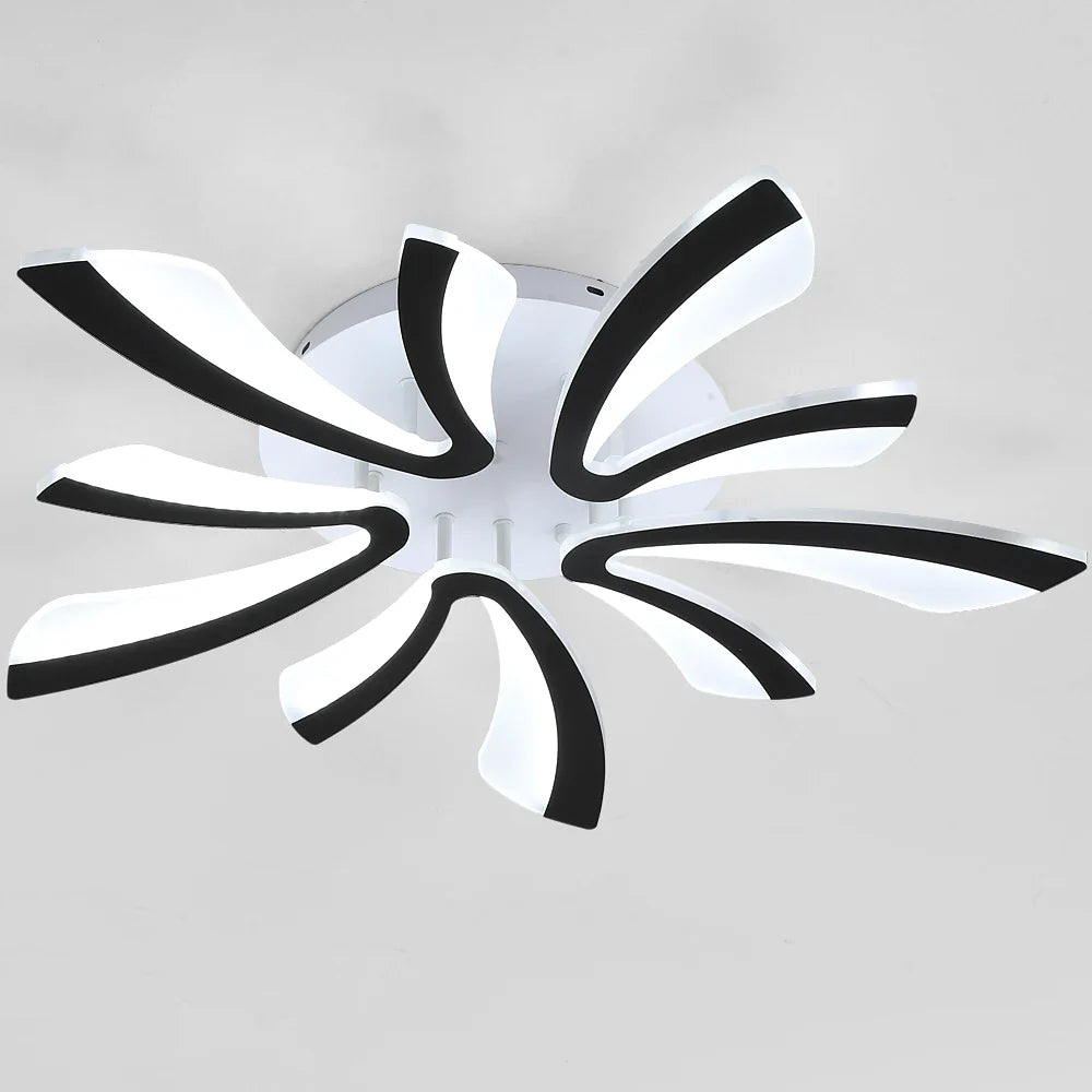 Afralia™ Modern Acrylic Tree Branch Chandelier LED Light Lamp for Living Dining Room