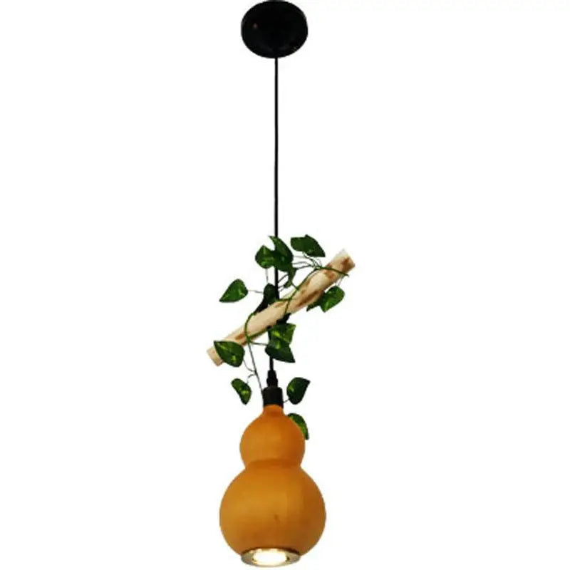 Afralia™ Zen Gourd Chandelier for Balcony, Tearoom, and Bedroom