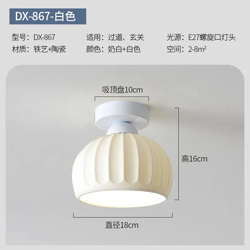 Afralia™ Modern White Chandelier Ceiling Lampshade for Kitchen, Bedroom, Aisle, and Restaurant