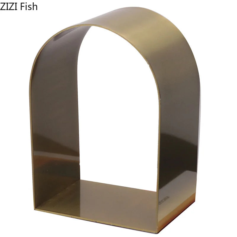 Afralia™ Arches Geometry Desk Decoration - Modern Sculpture Craft for Room Aesthetics