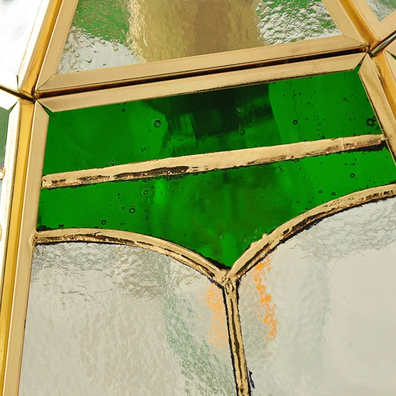 Afralia™ Glass Wall Lamp with Pull Chain Switch and Adjustable LED Light