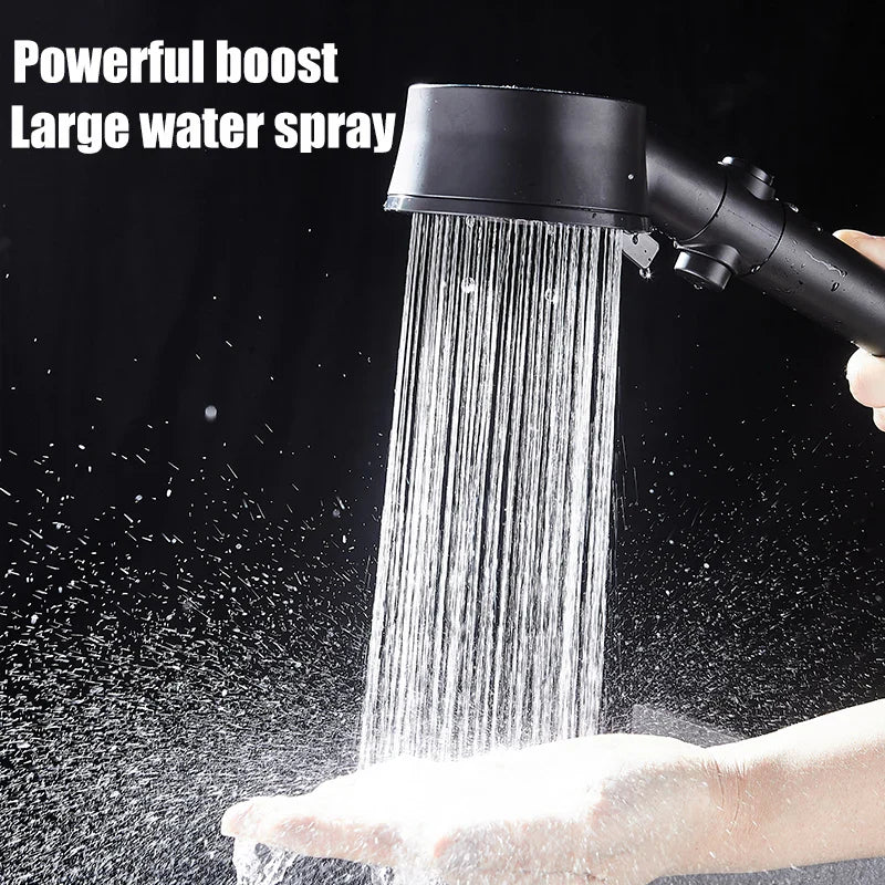 Afralia™ Turbo Shower Head 5 Modes Adjustable Water Saving Bathroom Shower