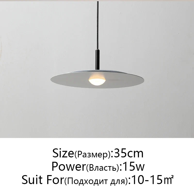 Afralia™ UFO Saucer Pendant Light Modern Designer Home Decor for Dining Living Bar