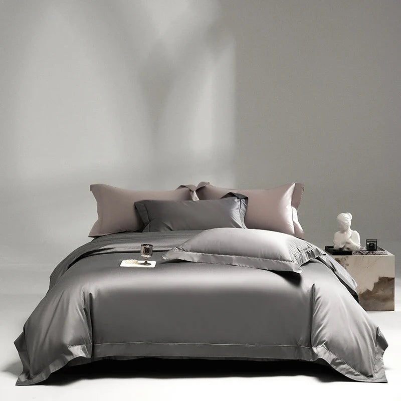 Afralia™ Silky Soft 1400TC Egyptian Cotton Bedding Set - Queen King Sizes