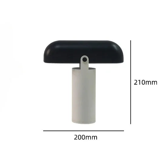 Afralia™ LED Rechargeable Table Lamp Touch Switch Minimalist Modern Light for Bedroom, Living Room