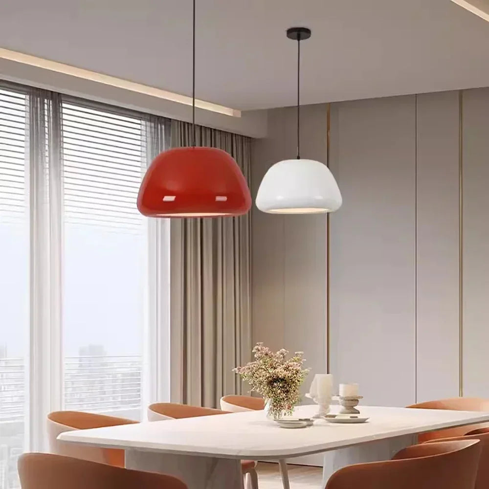 Afralia™ Nordic LED Macaron Pendant Light for Restaurant & Living Rooms