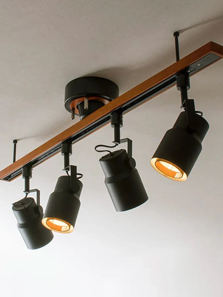 Afralia™ Nordic LED Track Light Bar for Living Room & Clothing Store