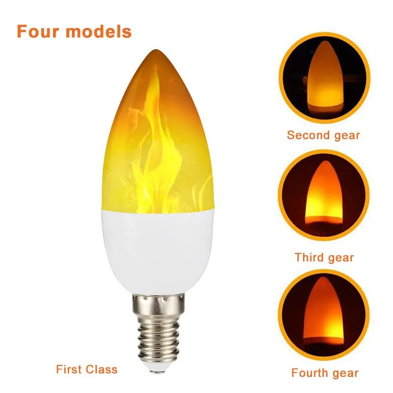 Afralia™ Flame Effect LED Bulb for Home Lighting