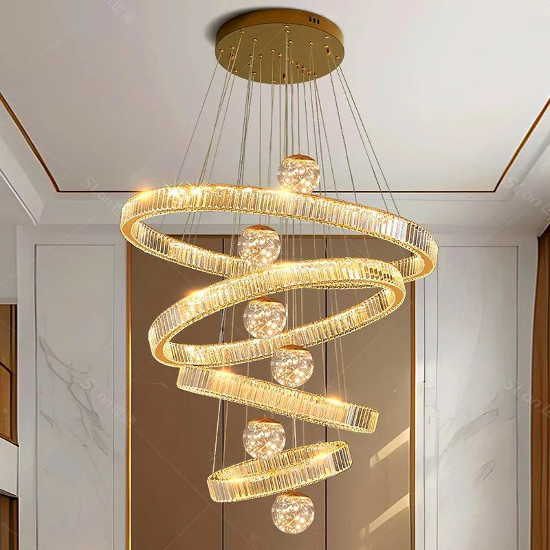 Afralia™ Nordic Dining Room Pendant Ceiling Chandelier for Indoor Living Room Lighting