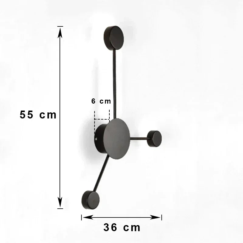 Afralia™ LED Wall Lamp Modern Minimalist Bedroom Living Room Lighting