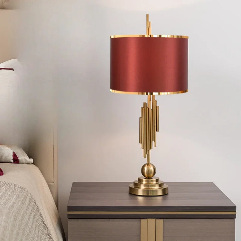 Afralia™ Nordic Luxury Table Lamp for Living Room Study - Original Indoor Lighting