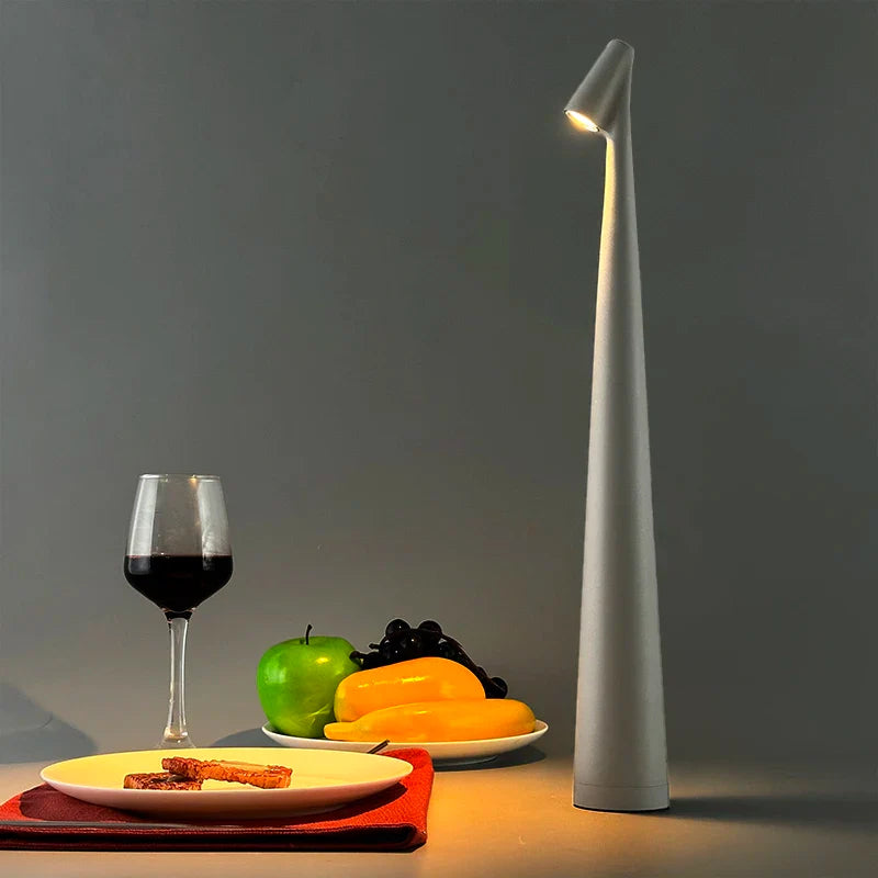 Afralia™ Touch LED Table Lamp: Rechargeable, Cordless, Portable.