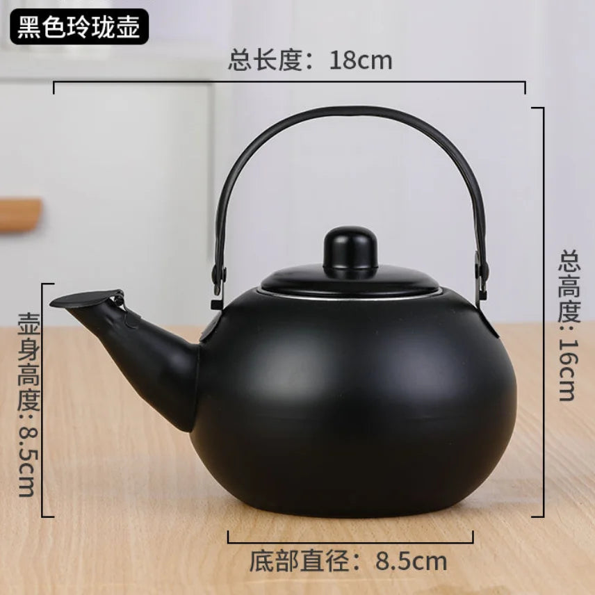 Afralia™ Stainless Steel Tea Kettle with Infuser Filter, Coffee & Green Tea Cookware