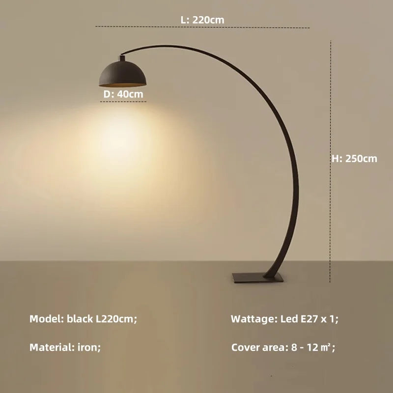 Afralia™ Nordic E27 LED Floor Lamp Iron Chandelier Lighting for Modern Home Decor