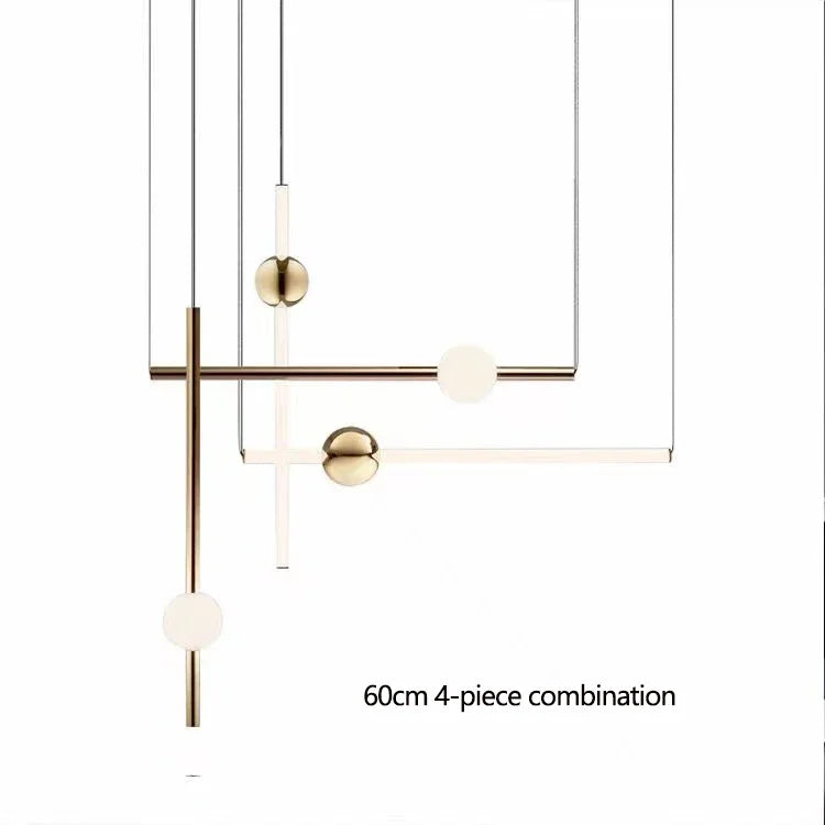 Afralia™ Minimalist Glass Chandelier Collection