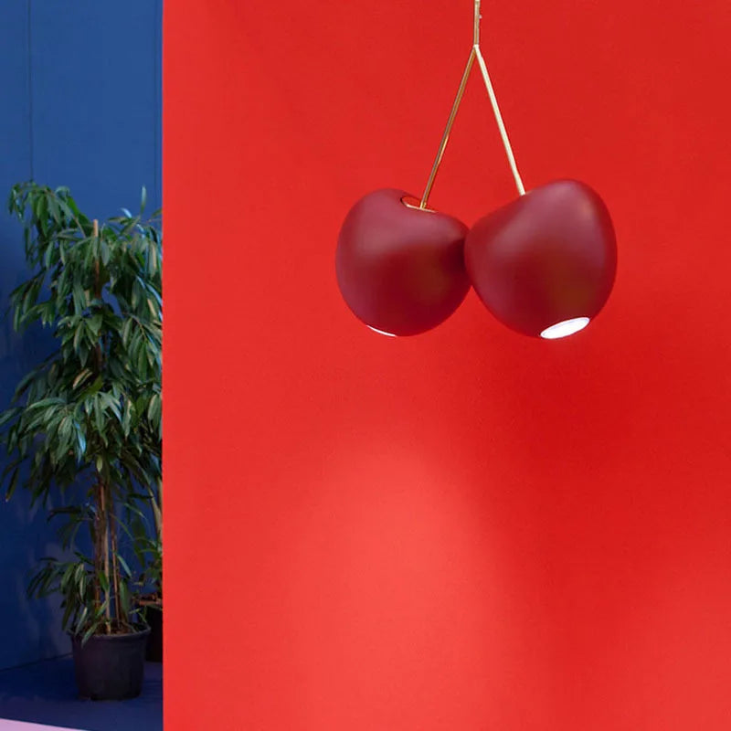 Afralia™ Cherry Pendant Lamp: Modern Designer Ceiling Chandelier for Home Decor