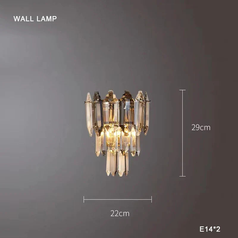 Afralia™ Oval Crystal Chandelier LED Pendant Lamp for Dining Room & Living Room