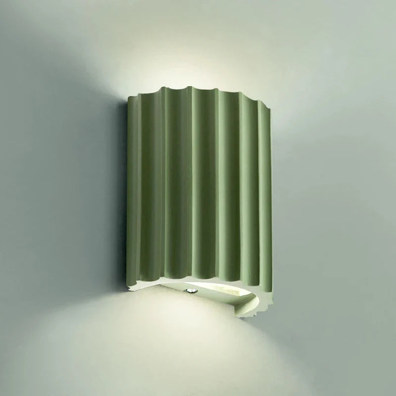 Nordic Pumpkin Resin Wall Lamp by Afralia™ for Modern Indoor Decor