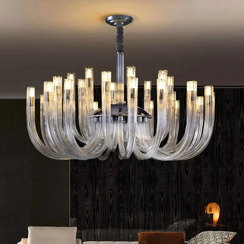 Afralia™ LED Pendant Chandelier for Stylish Indoor Room Lighting