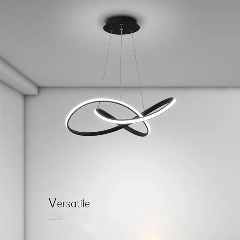 Afralia™ LED Pendant Light Modern Luster for Living Dining Hall Bedroom Hotel Decor