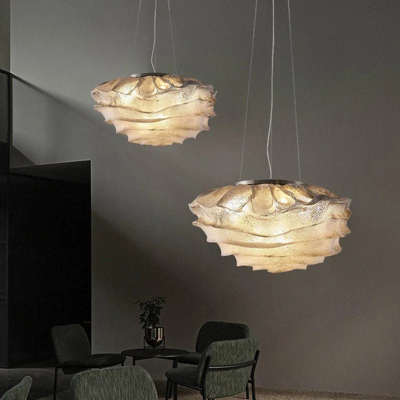 Afralia™ Tulip Flowers LED Pendant Lamp for Fashionable Art Decor in Living Room and Bedroom