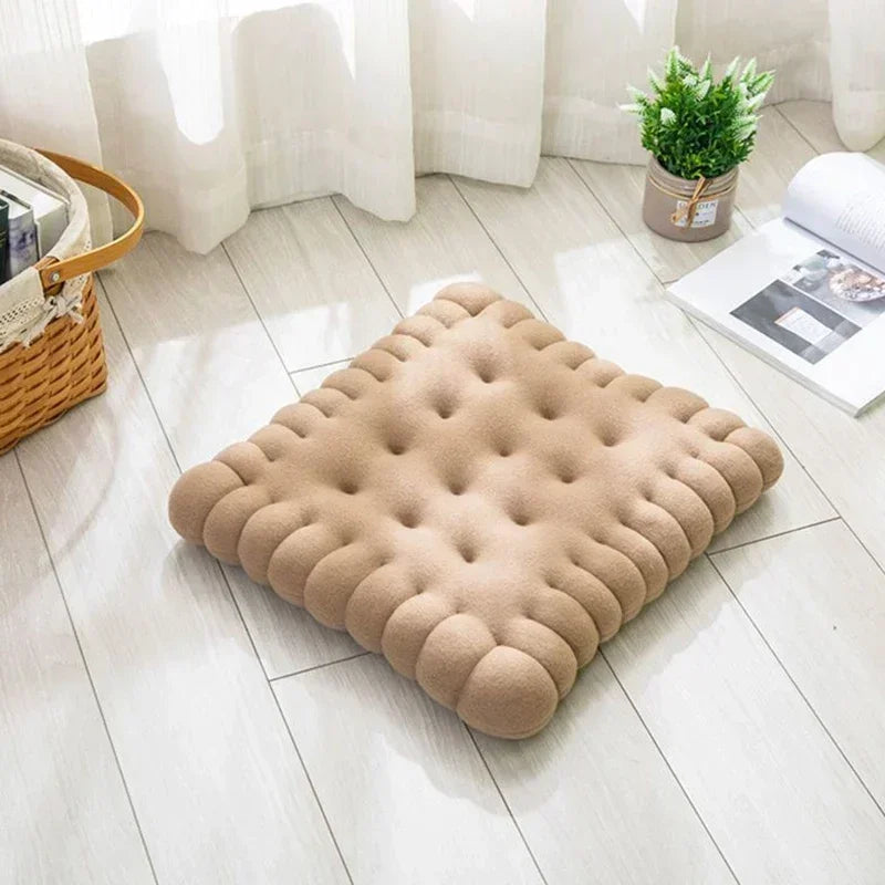 Afralia™ Biscuit Sofa Cushion: Soft Chair Seat Cushion for Home Decor and Living Room