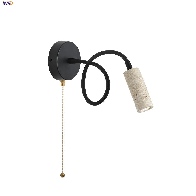 Afralia™ Yellow Cave Stone LED Wall Lamp Angle Adjustable Wall Light Fixtures