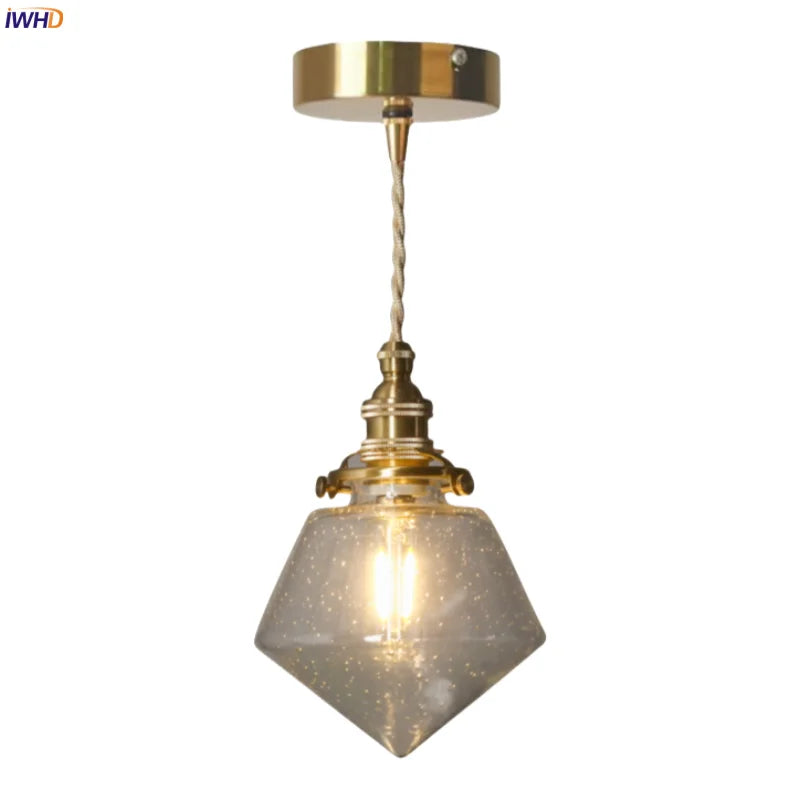 Afralia™ Bubble Glass LED Hanging Light Minimalism Pendant Lamps