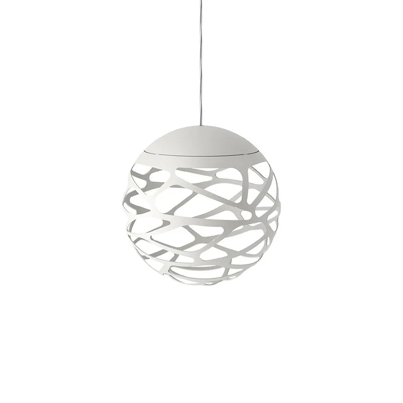 Afralia™ Modern Iron Ball Chandelier for Restaurant Living Room Bar Corridor Villa Project