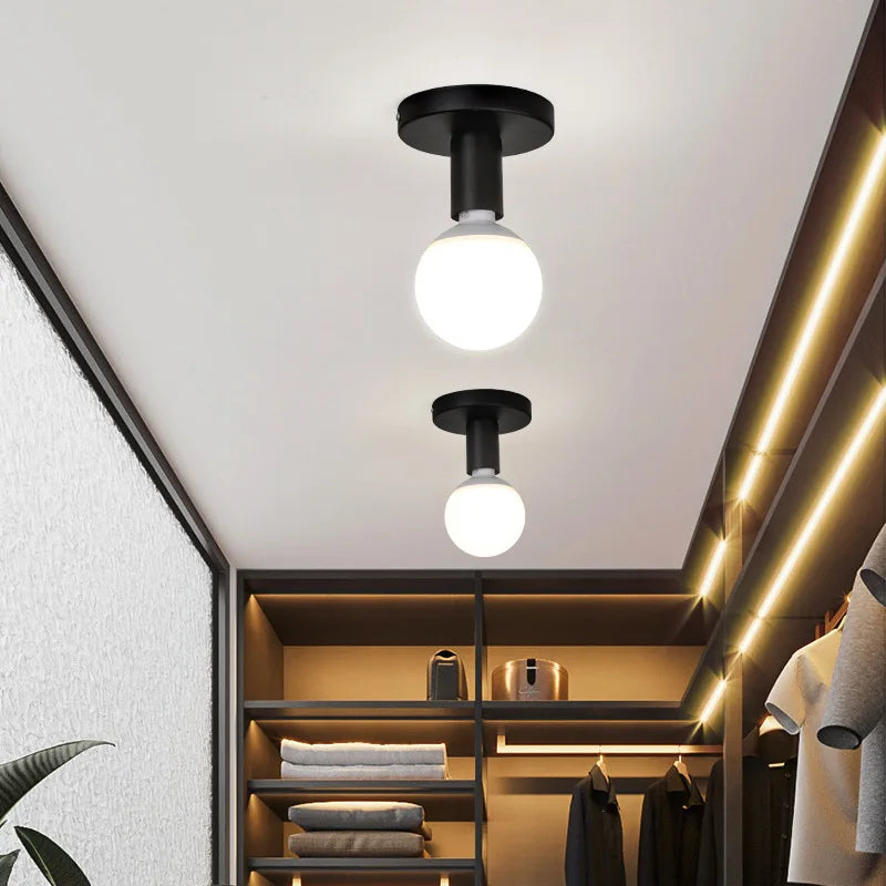 Afralia™ Vintage Industrial Ceiling Light for Modern Home Decor