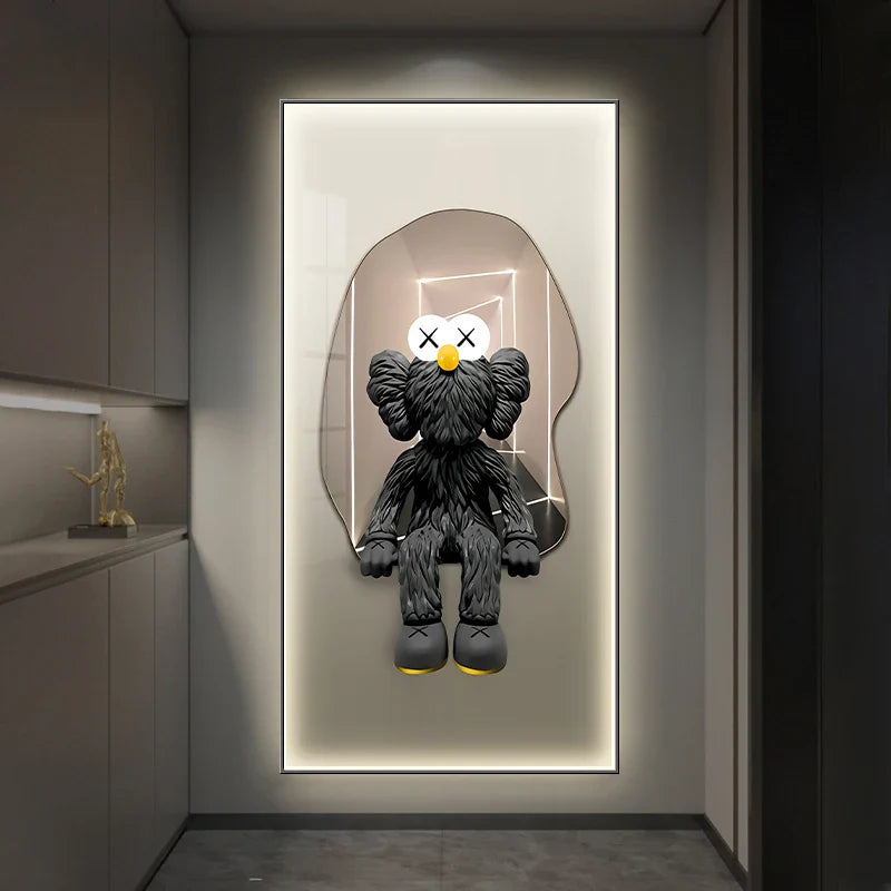 Afralia™ LED Wall Lamp for Modern Creative Wall Decoration in Bedrooms, Living Rooms, and More