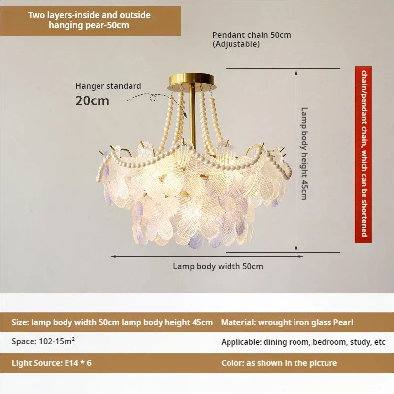 Afralia™ Leafless Crystal Chandelier: Modern French Living Room & Bedroom Lighting