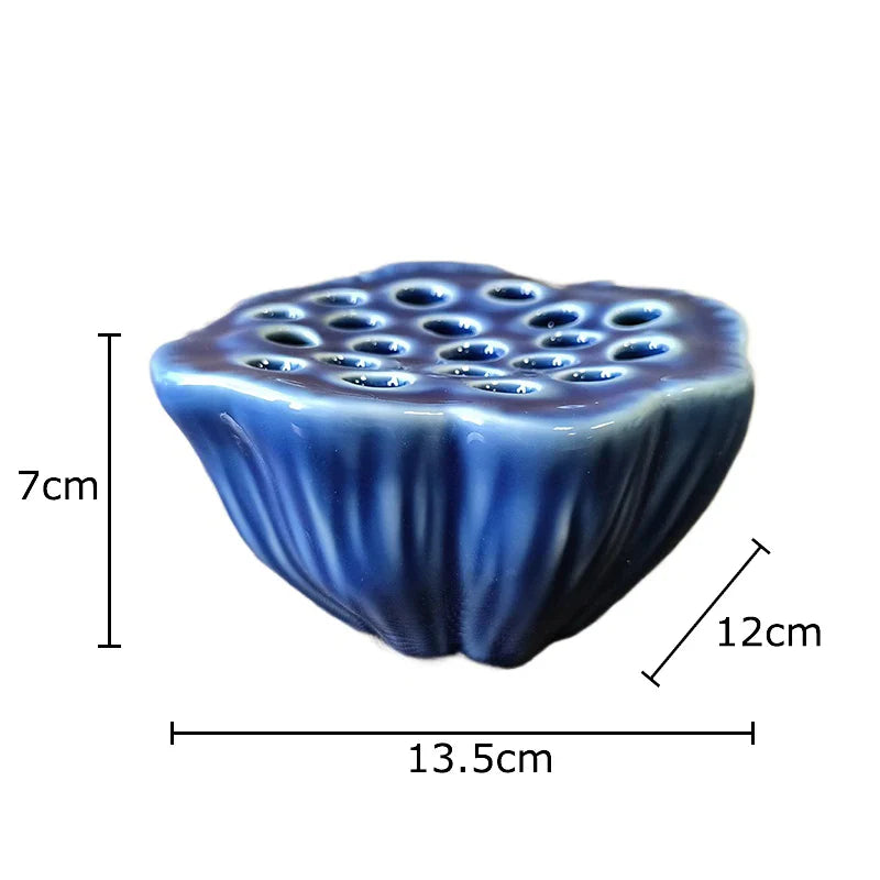 Afralia™ Lotus Ceramic Vase: Modern Home Decor and Flower Arrangement