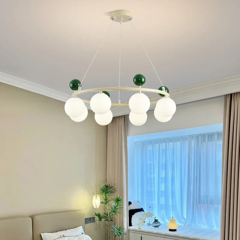 Afralia™ LED Chandelier Lights 8-12 Heads Indoor Lighting Fixture for Home Decor