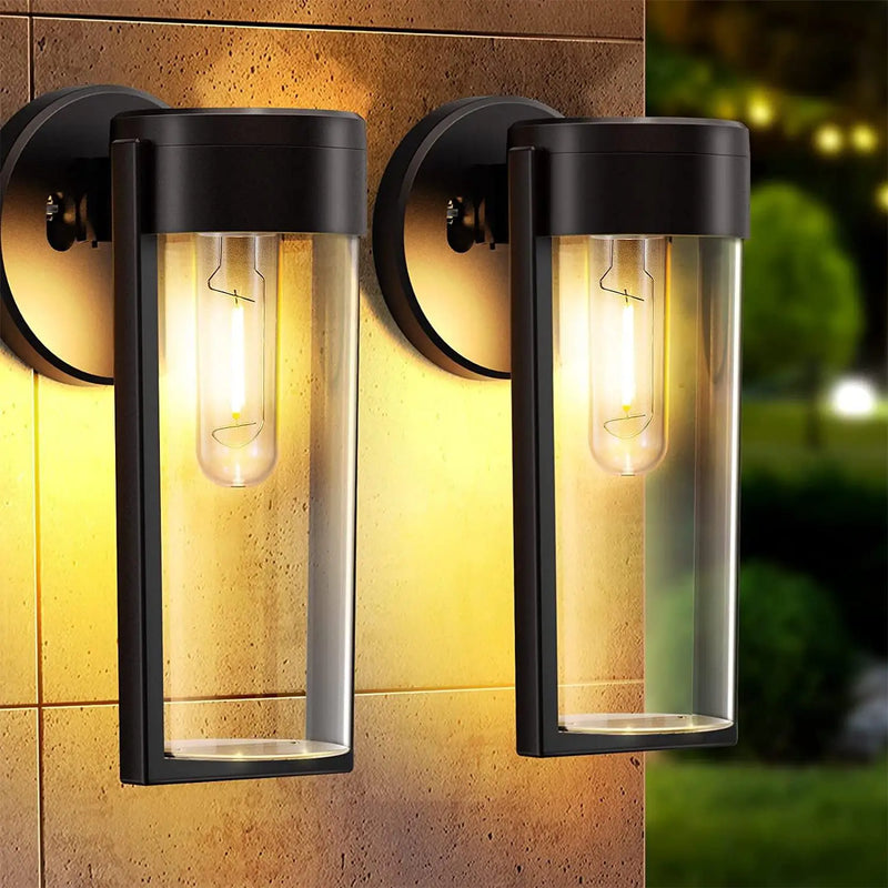 Afralia™ Solar LED Wall Lights: Waterproof Fence Deck Garden Patio Yard Porch Decor