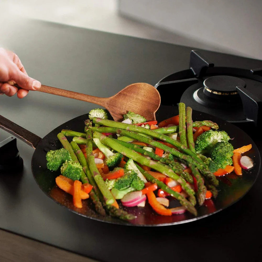 Afralia™ Wooden Heart Spoon Kitchen Dessert Coffee Stirring Tool