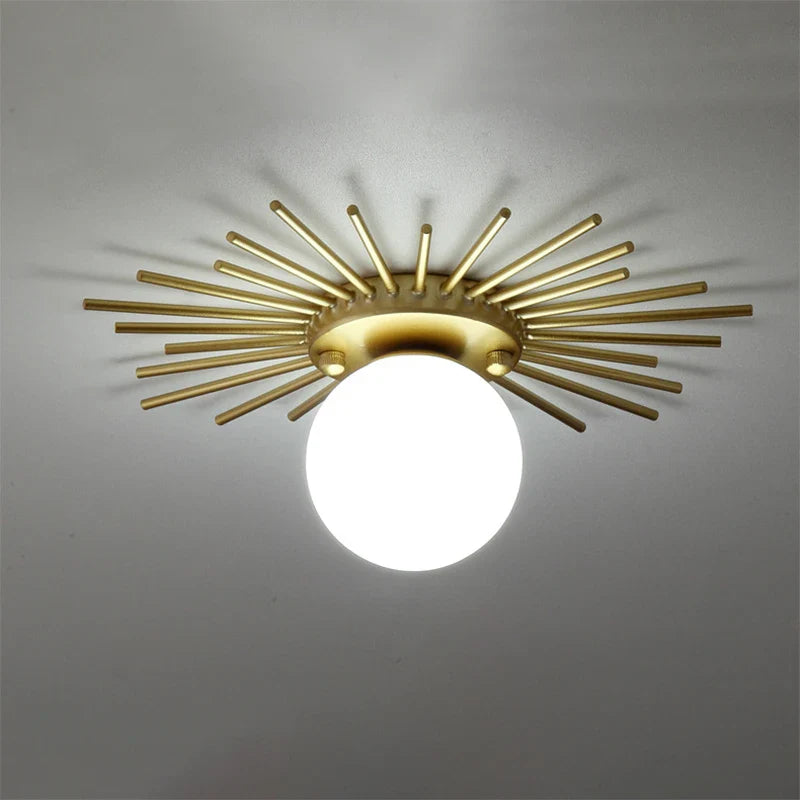 Afralia™ Minimalist LED Ceiling Light Fixture for Luxury Interior Décor