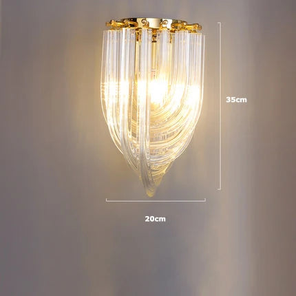 Afralia™ LED Postmodern Gold Silver Chandelier Lighting for Foyer
