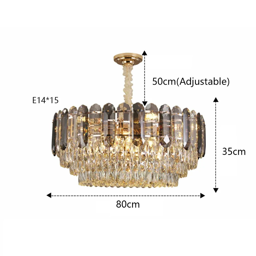 Afralia™ Crystal LED Wall Lamp: Minimalist Luxury Lighting for Living Room TV Background