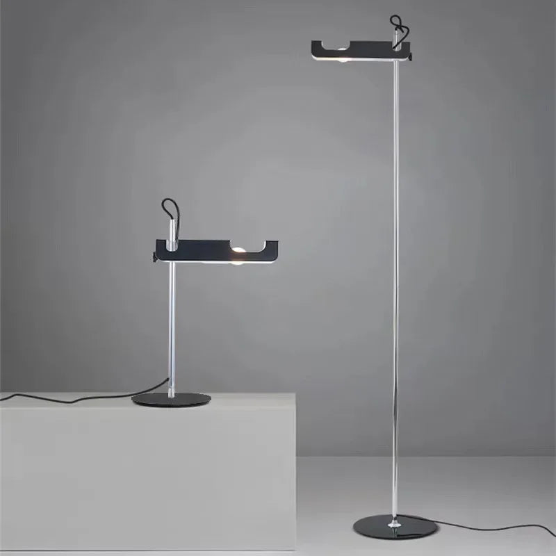 Afralia™ Silver Spider Table Light: Adjustable Design Lamp for Living Room, Bedroom, Hotel