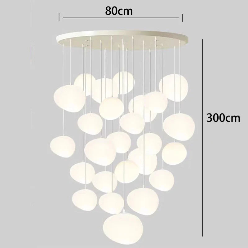 Afralia™ Modern LED Chandeliers for Living Room & Dining Room Lighting