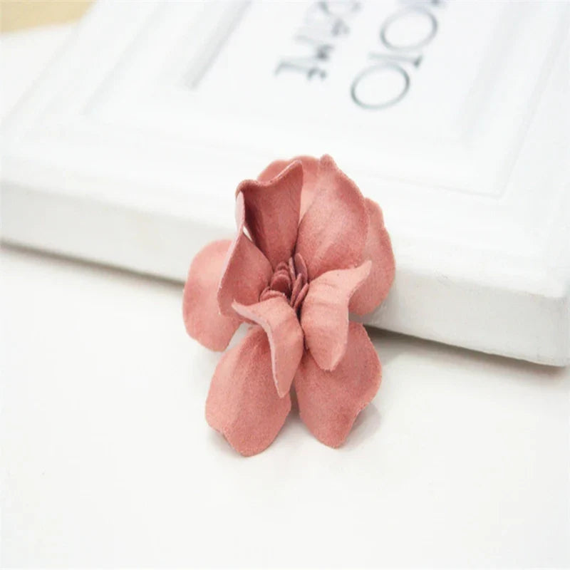 Afralia™ Microfiber Lantern Flower DIY Hair Accessories - Set of 10