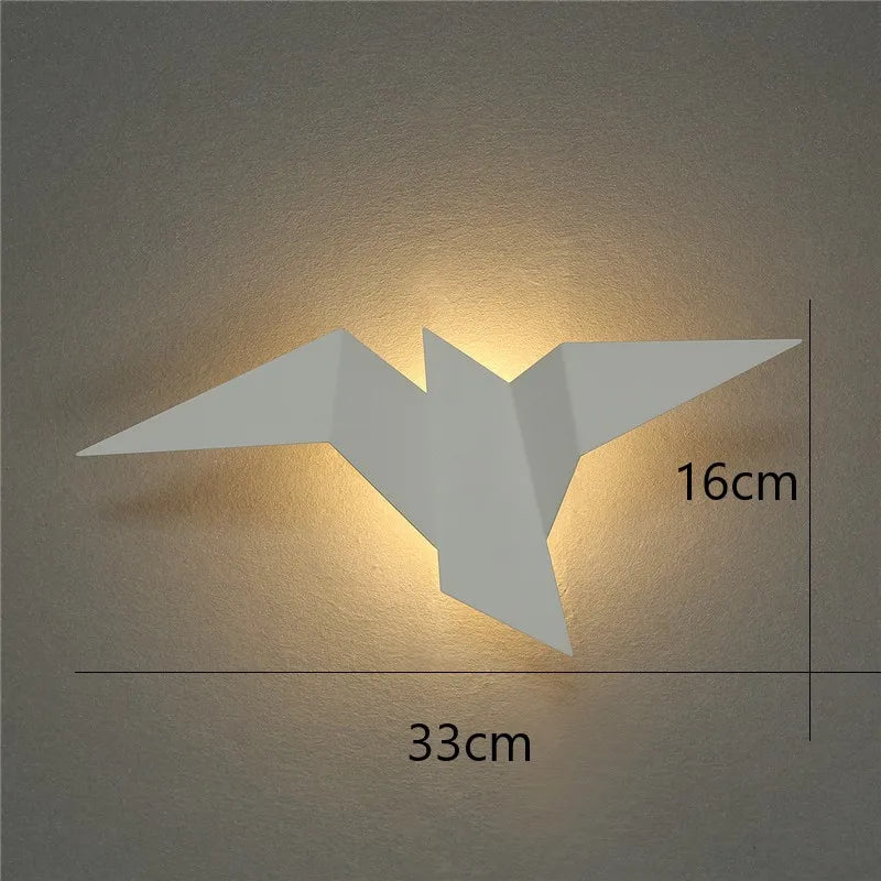 Afralia™ Nordic Bird Wall Lamps | Modern LED Wall Lights for Home Decor