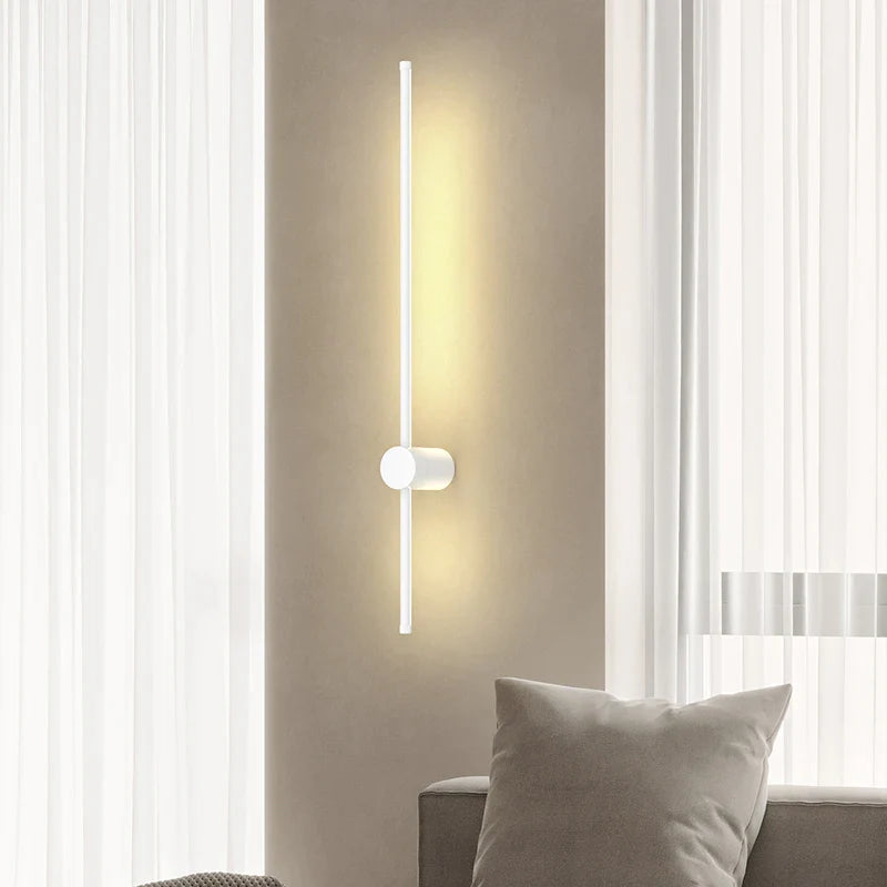 Afralia™ Modern Minimalist Wall Lamp - Nordic Fashion Strip Lamp for Bedroom, Living Room, Aisle