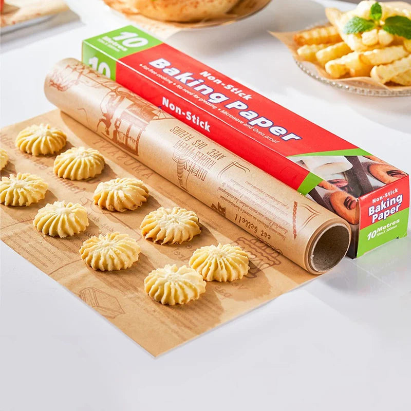 Afralia™ Grease-Resistant Baking Paper for Air Fryers and Wrapping Food