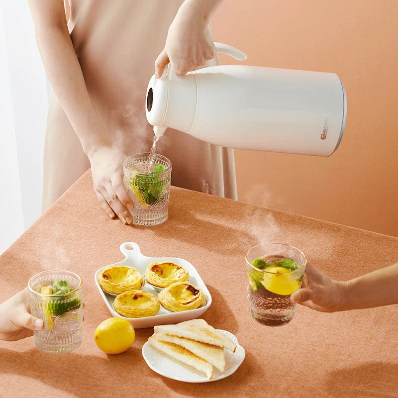 Afralia™ Insulation Kettle: One-Key Temp Display, Large Capacity, Leakproof Thermos Bottle
