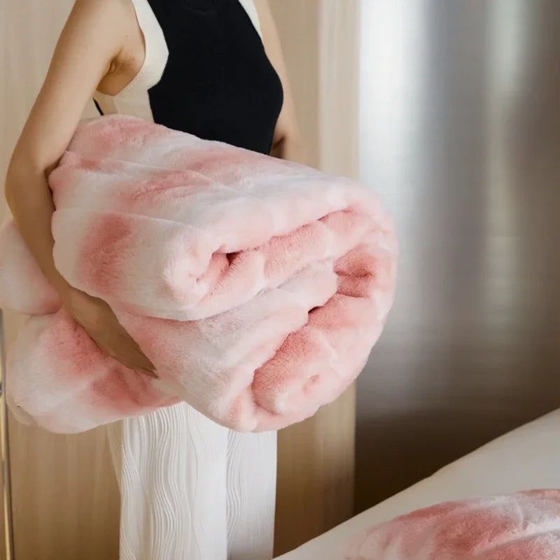 Afralia™ Cozy Fleece Blanket for Warmth & Style
